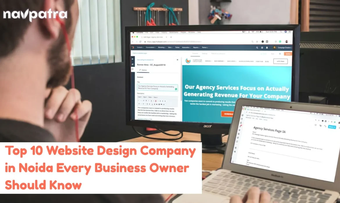 Top 10 Website Design Company in Noida