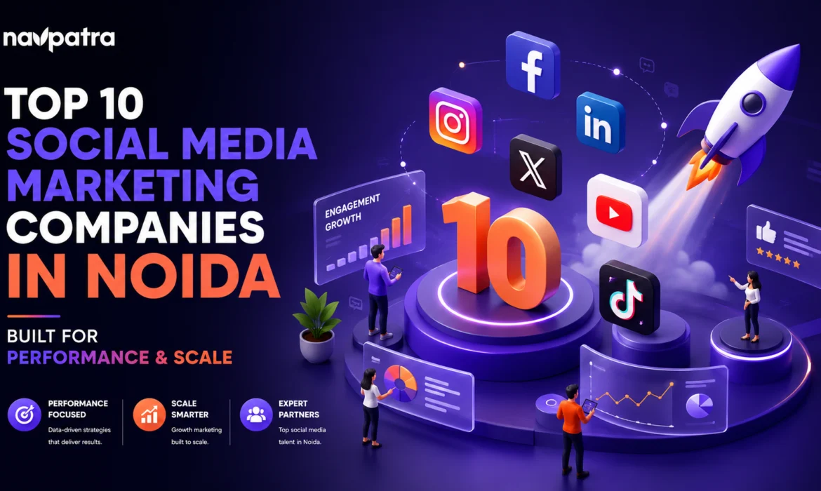Top 10 Social Media Marketing Companies in Noida Built for Performance & Scale