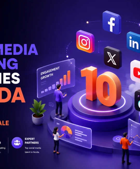 Top 10 Social Media Marketing Companies in Noida Built for Performance & Scale