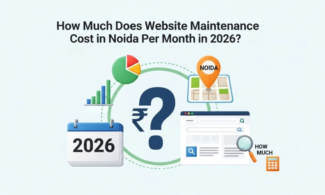 How Much Does Website Maintenance Cost in Noida Per Month in 2026?
