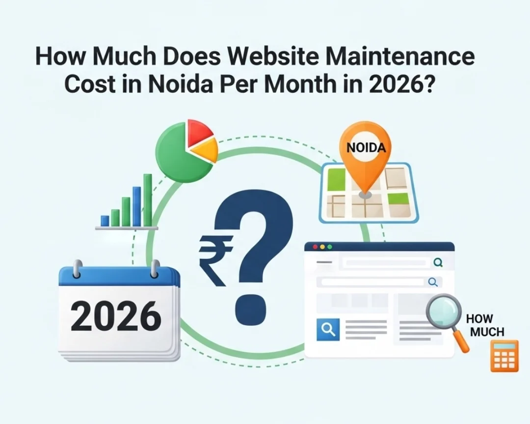 How Much Does Website Maintenance Cost in Noida Per Month in 2026?