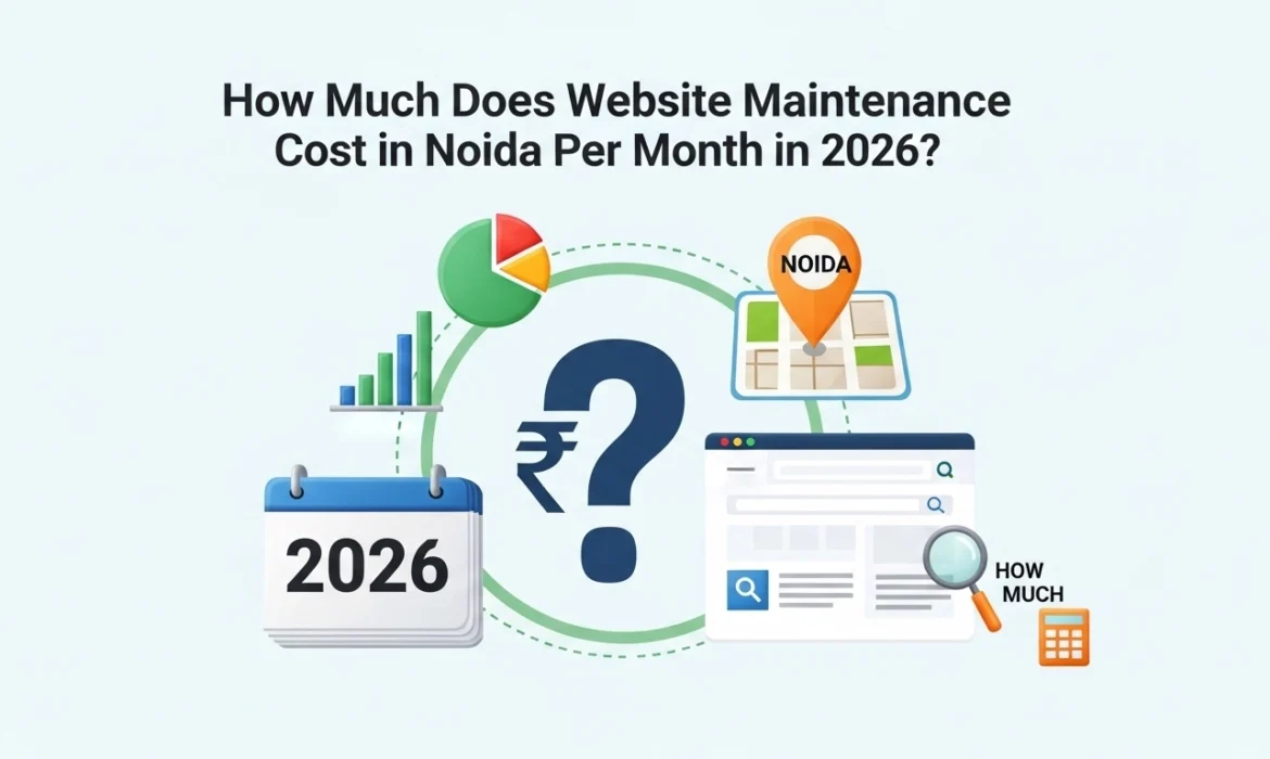 How Much Does Website Maintenance Cost in Noida Per Month in 2026?