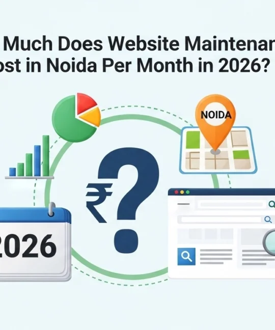 How Much Does Website Maintenance Cost in Noida Per Month in 2026?