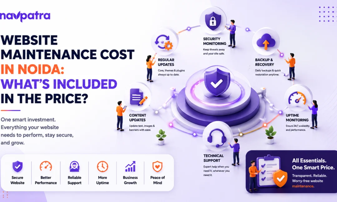 How Much Does Website Maintenance Cost in Noida Per Month in 2026?