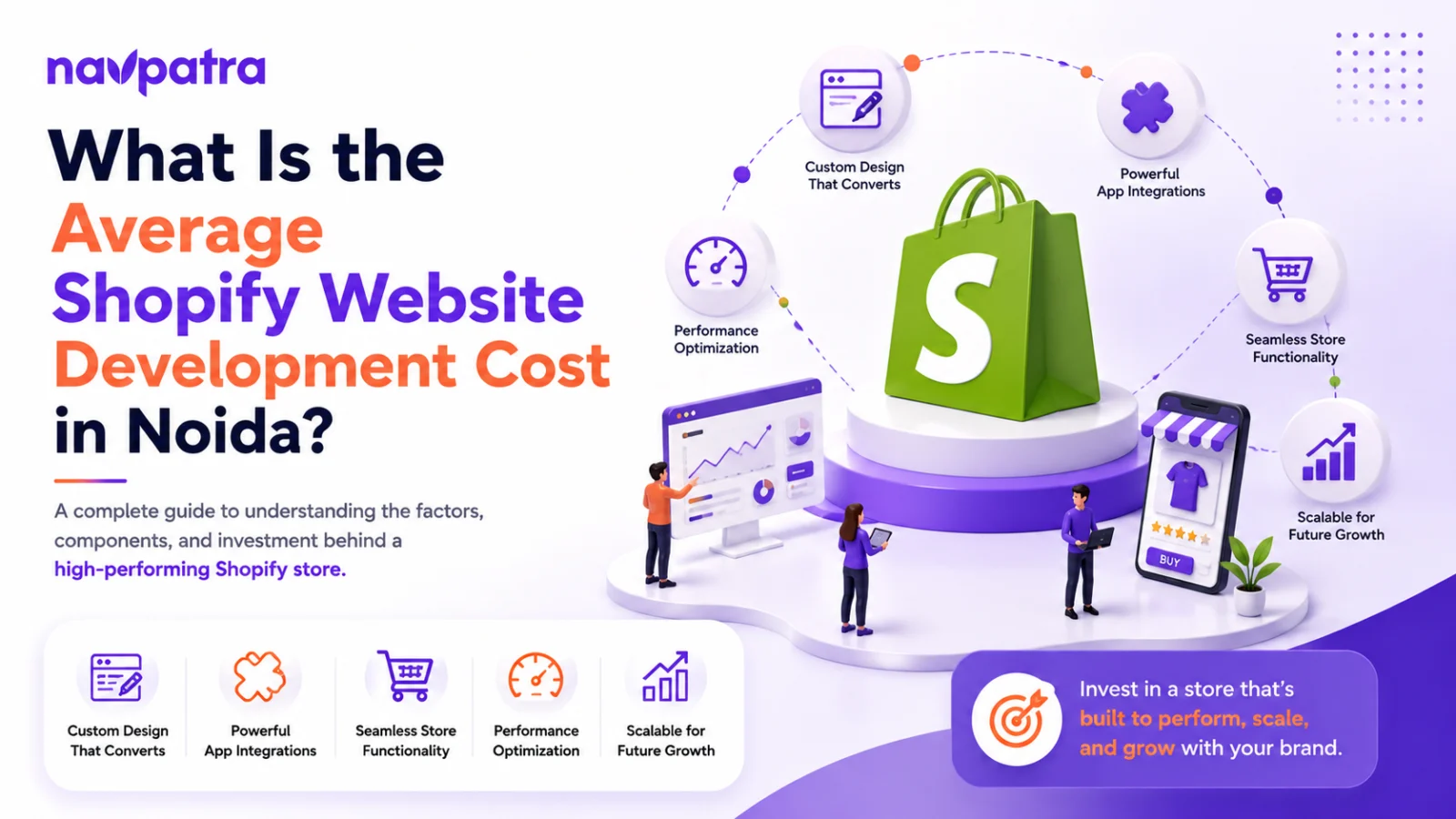 What Is the Average Shopify Website Development Cost in Noida?