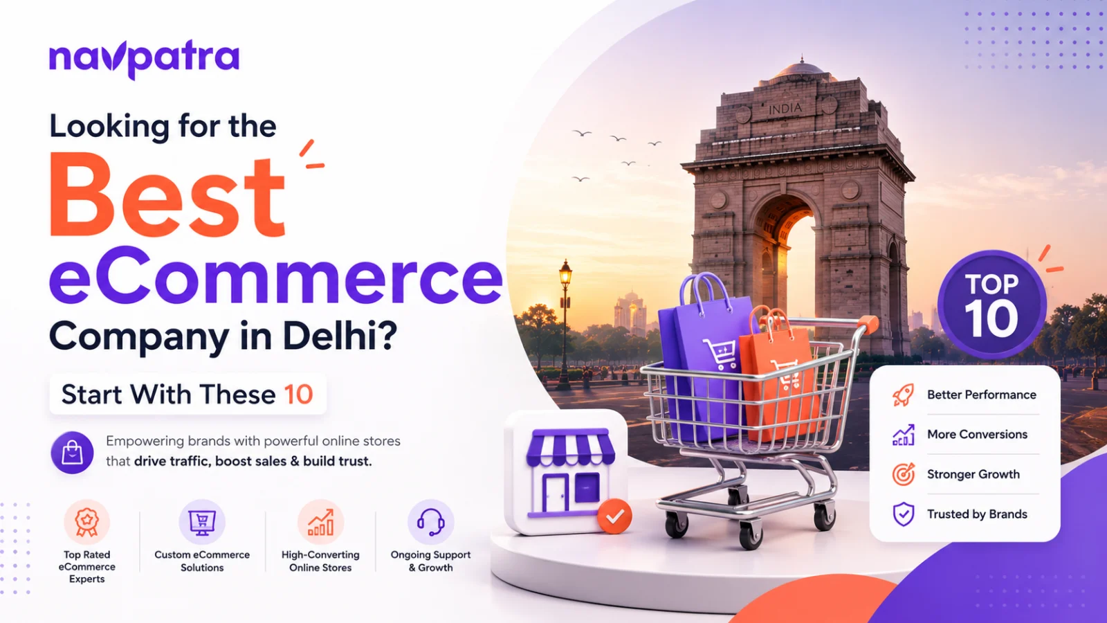 Looking for the Best eCommerce Company in Delhi? Start With These 10