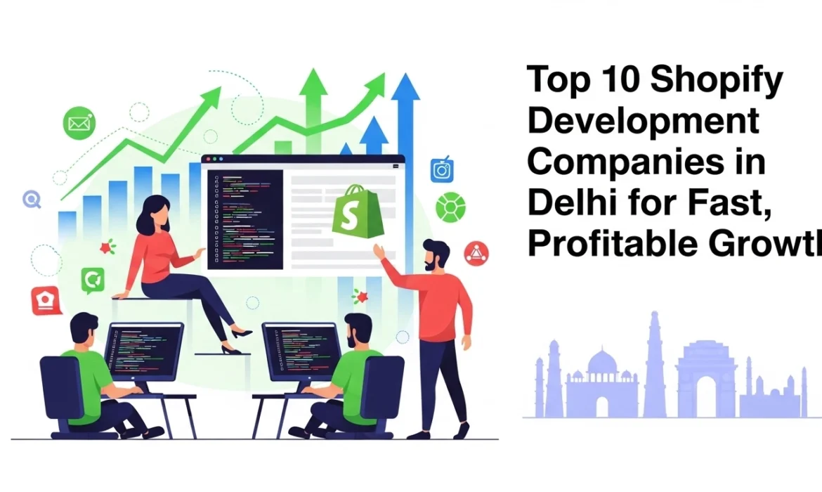 Top 10 Shopify Development Companies in Delhi for Fast, Profitable Growth