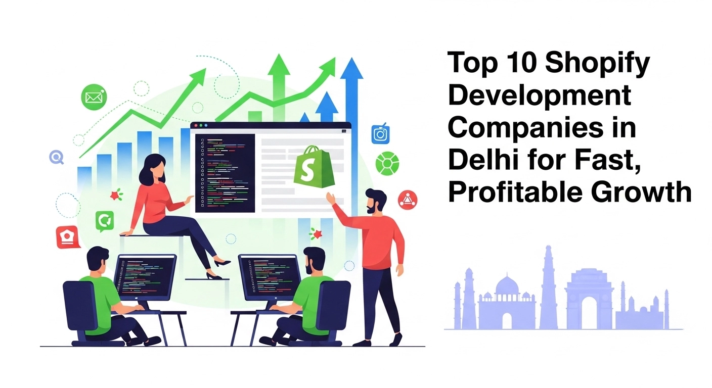Top 10 Shopify Development Companies in Delhi for Fast, Profitable Growth