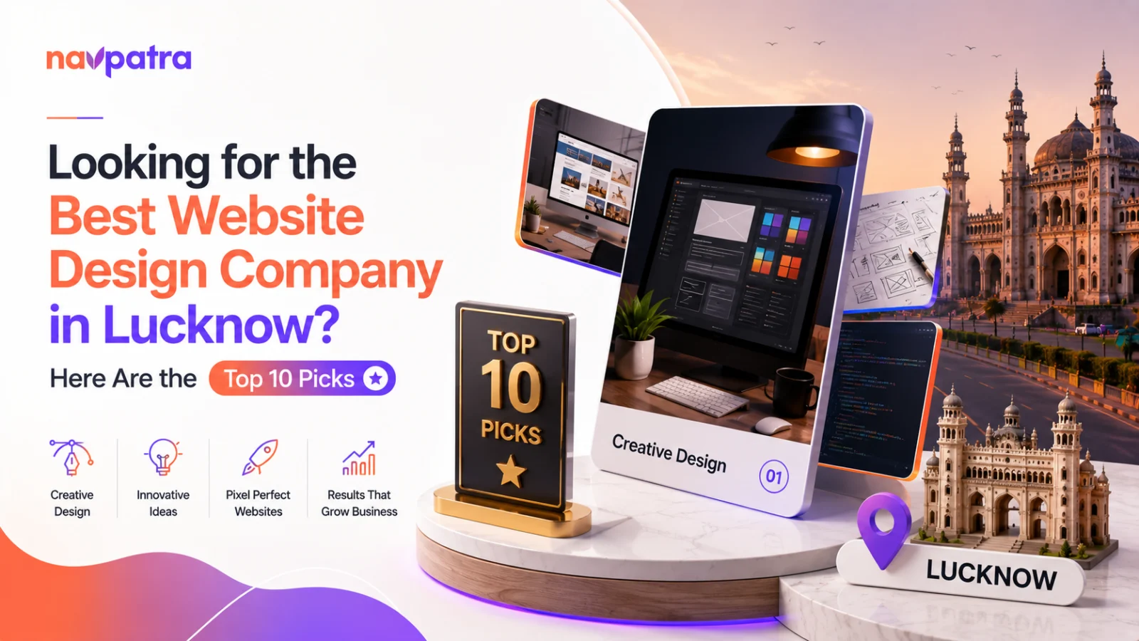 Top 10 Website Design Companies in Lucknow You Can Trust for Premium Websites