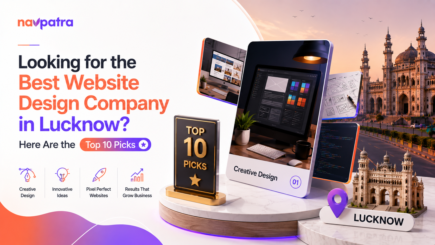 Top 10 Website Design Companies in Lucknow You Can Trust for Premium Websites