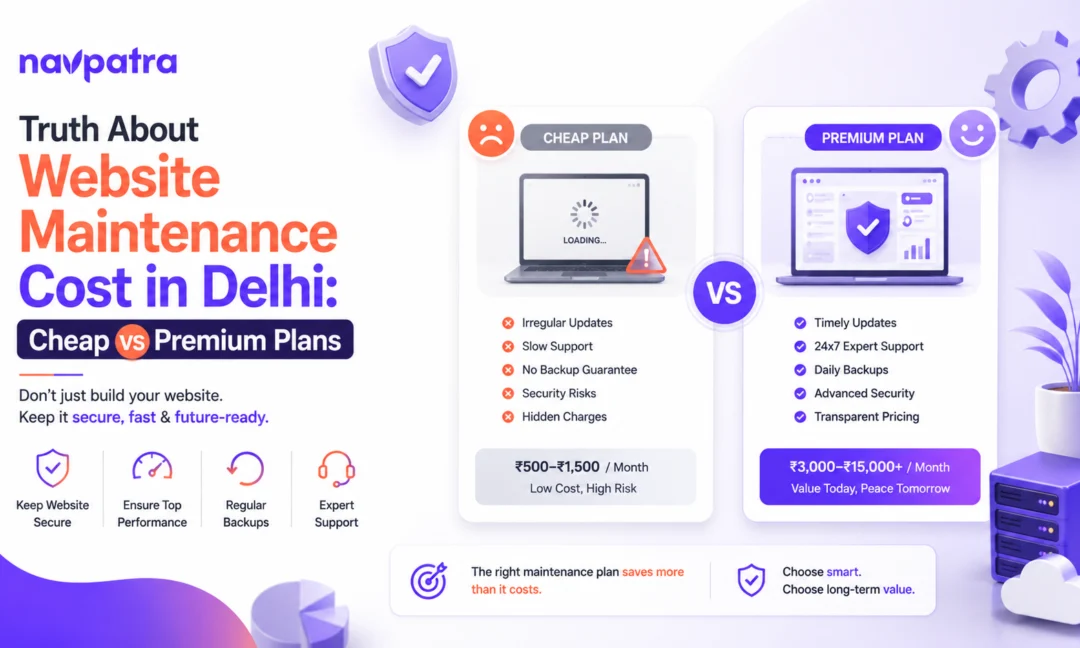 Truth About Website Maintenance Cost in Delhi