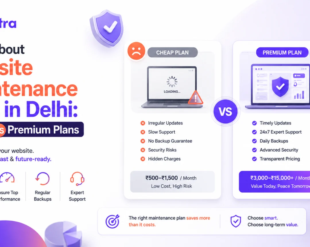 Truth About Website Maintenance Cost in Delhi