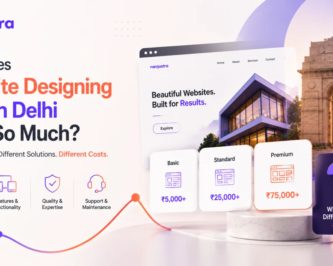 Why Does Website Designing Cost in Delhi Vary So Much?