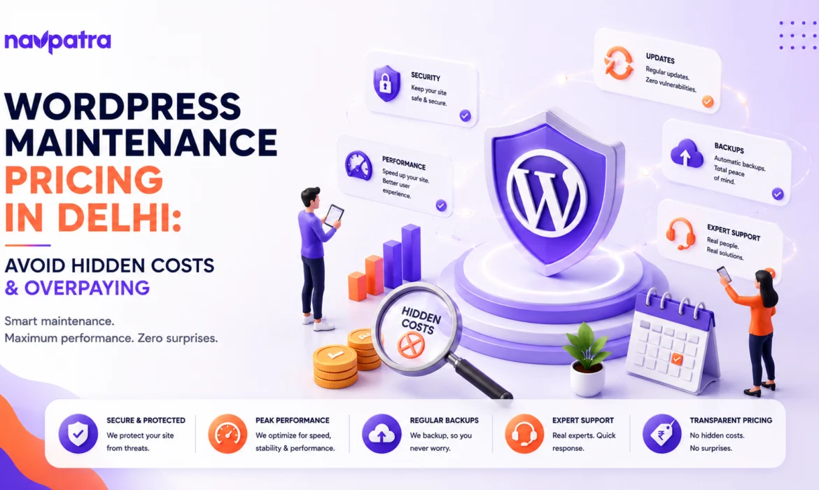 WordPress Maintenance Pricing in Delhi: Avoid Hidden Costs & Overpaying