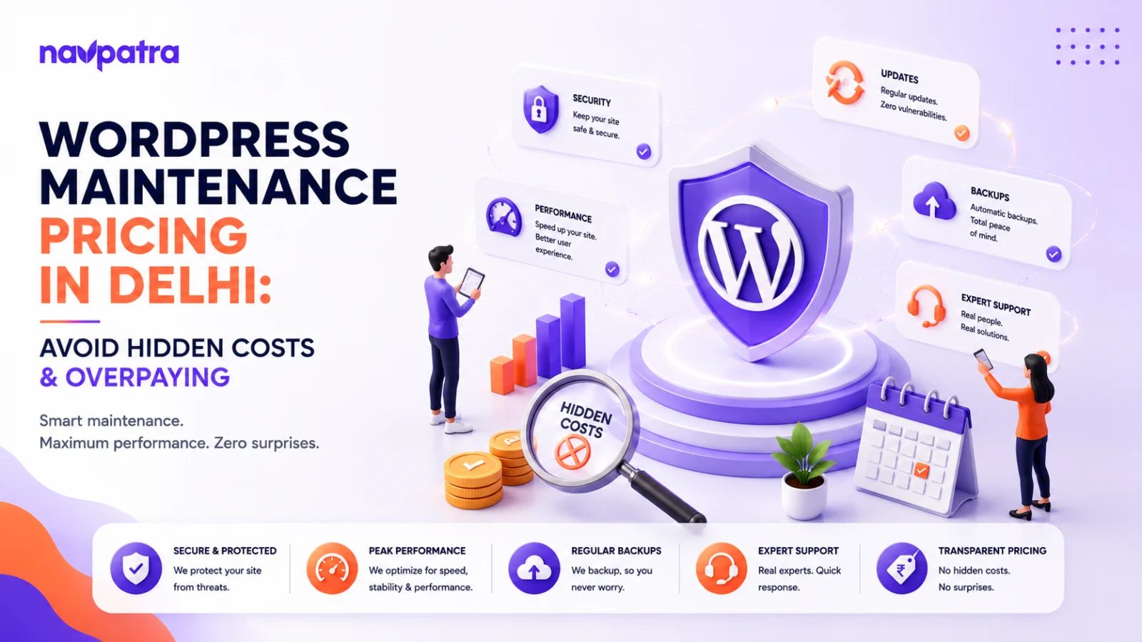 WordPress Maintenance Pricing in Delhi: Avoid Hidden Costs & Overpaying