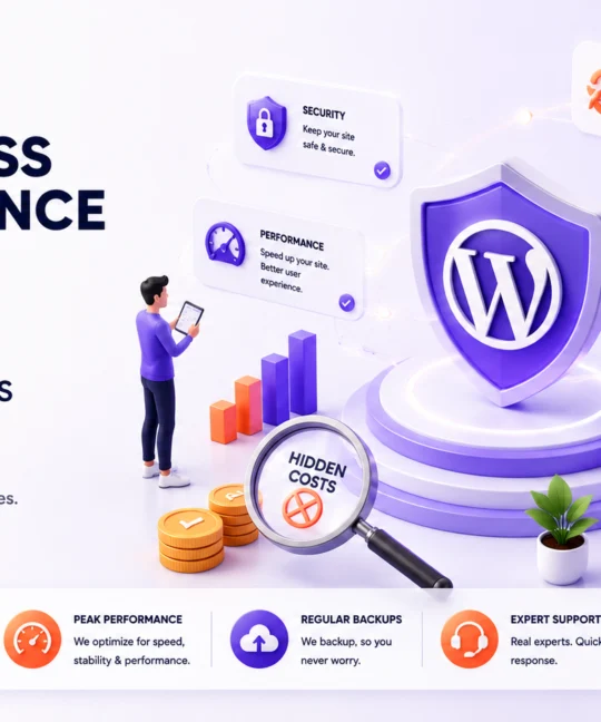 WordPress Maintenance Pricing in Delhi: Avoid Hidden Costs & Overpaying