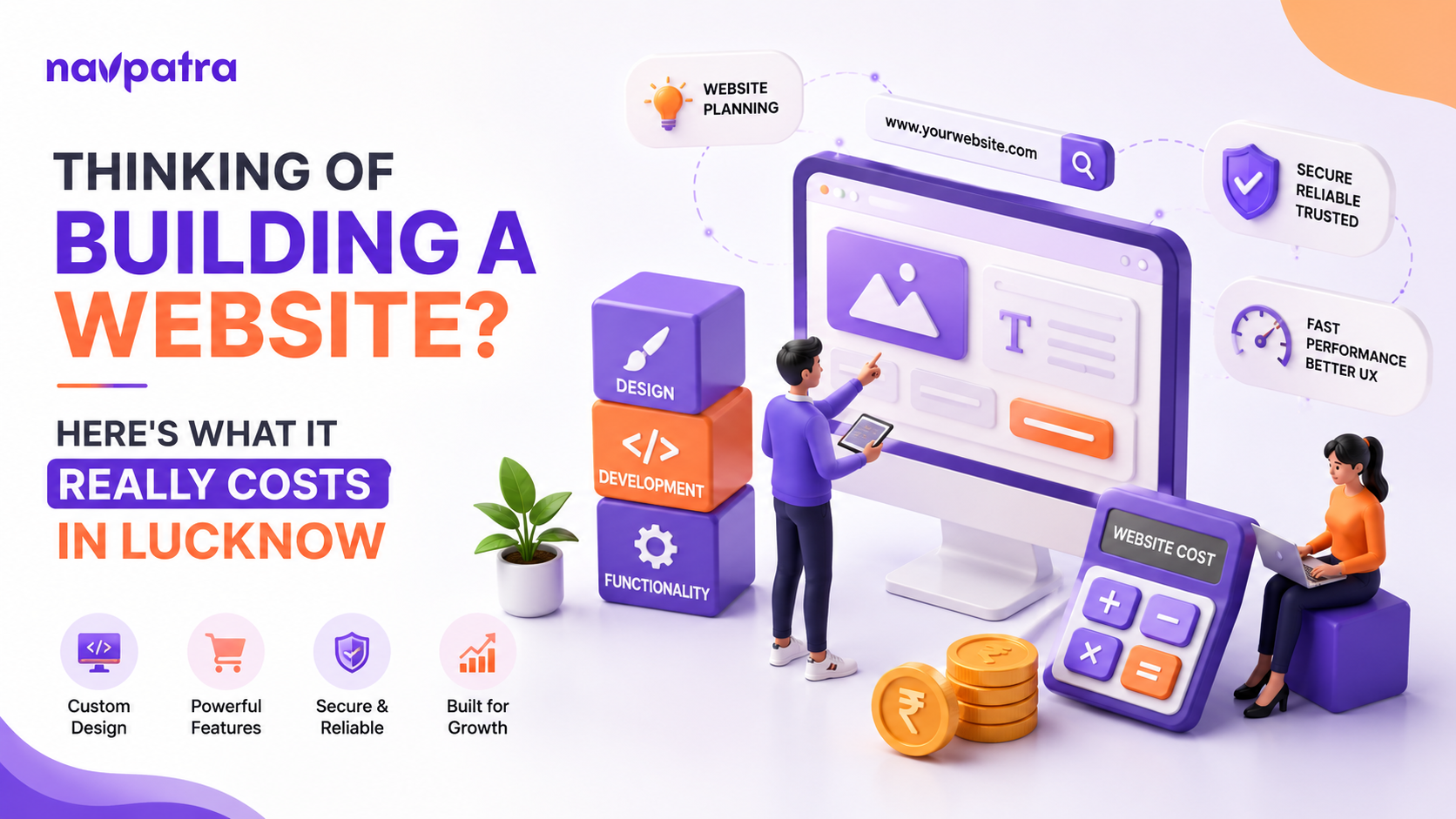 How Much Does Website Development Cost in Lucknow? (No Hidden Fees)