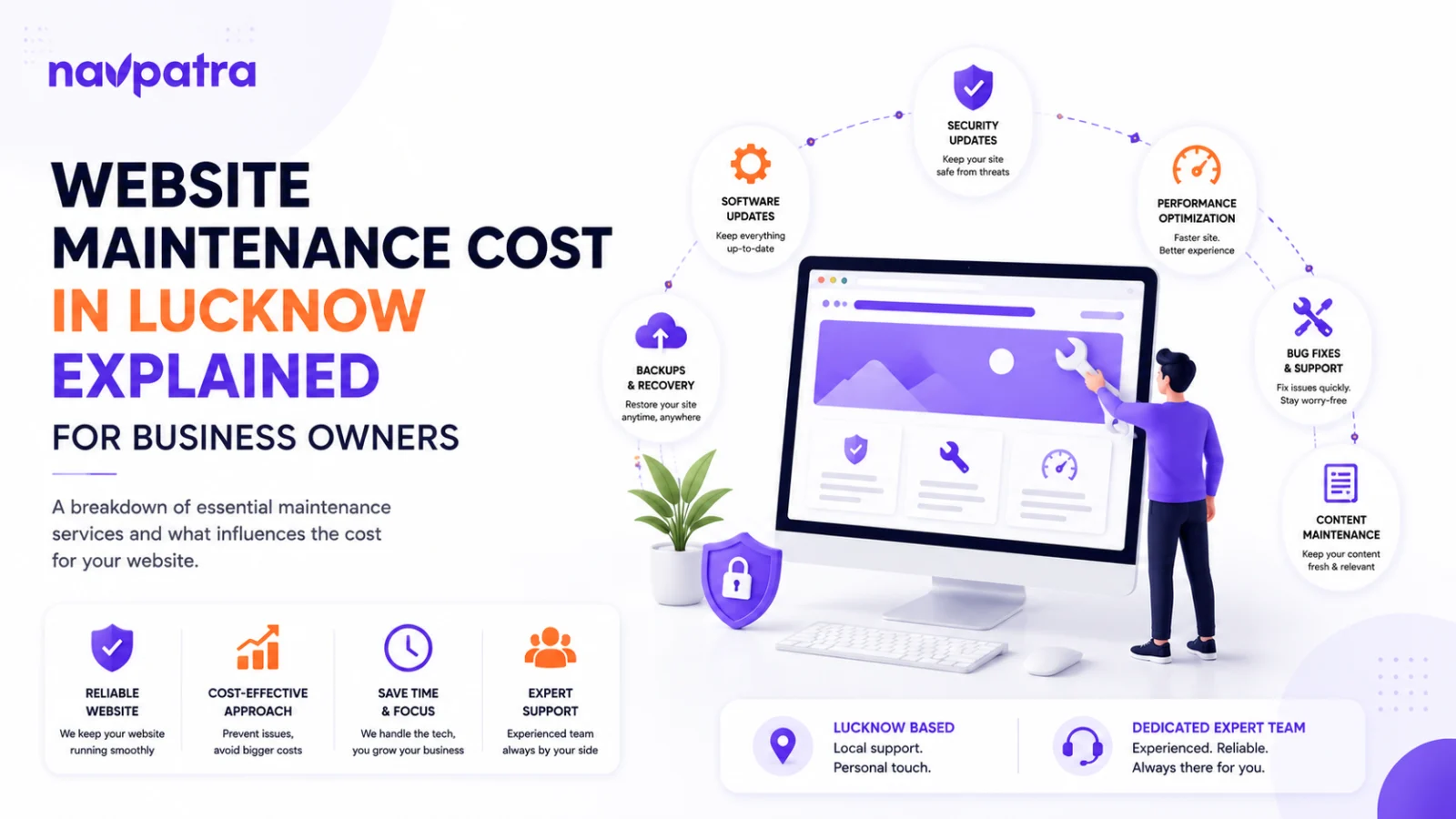 Topic: Website Maintenance Cost in Lucknow Explained for Business Owners