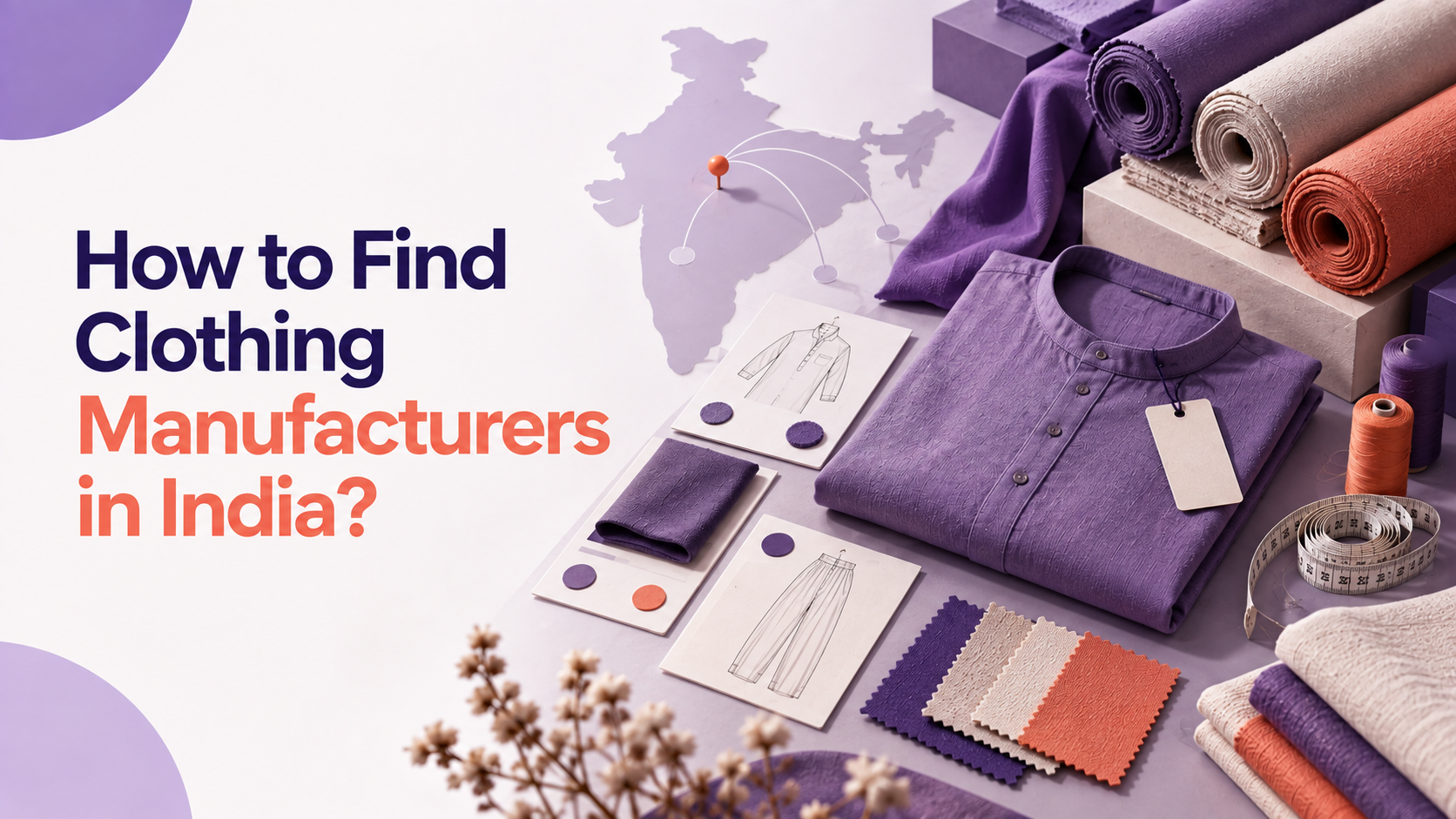 How to Find Clothing Manufacturers in India?