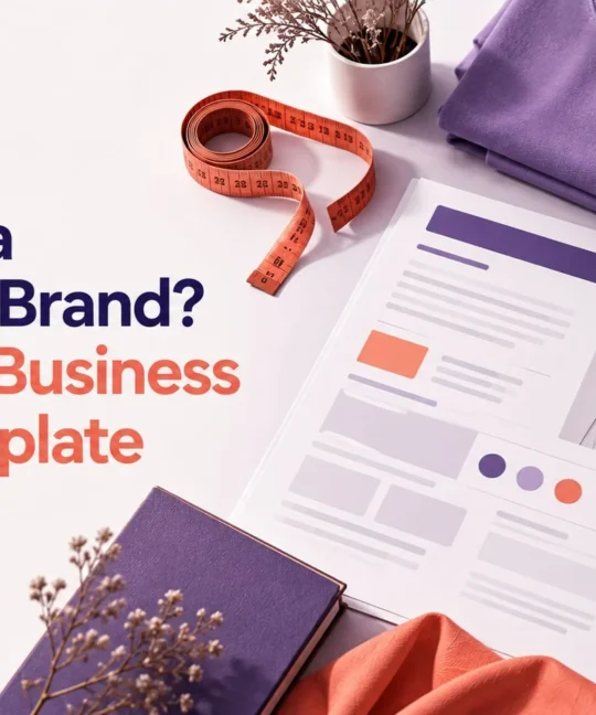 Clothing Brand Business Plan Template: From Fashion Idea to Profitable Brand